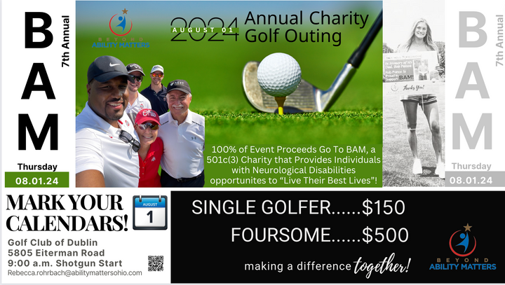 REGISTER NOW! Get your foursome together & let's have some fun! We are excited to share this opportunity to make a difference to so many!